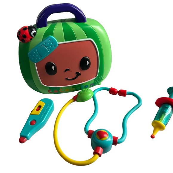 Cocomelon Musical Doctor Checkup Set Case 4 Play Pieces With Sound & Dr Song - Picture 11 of 11